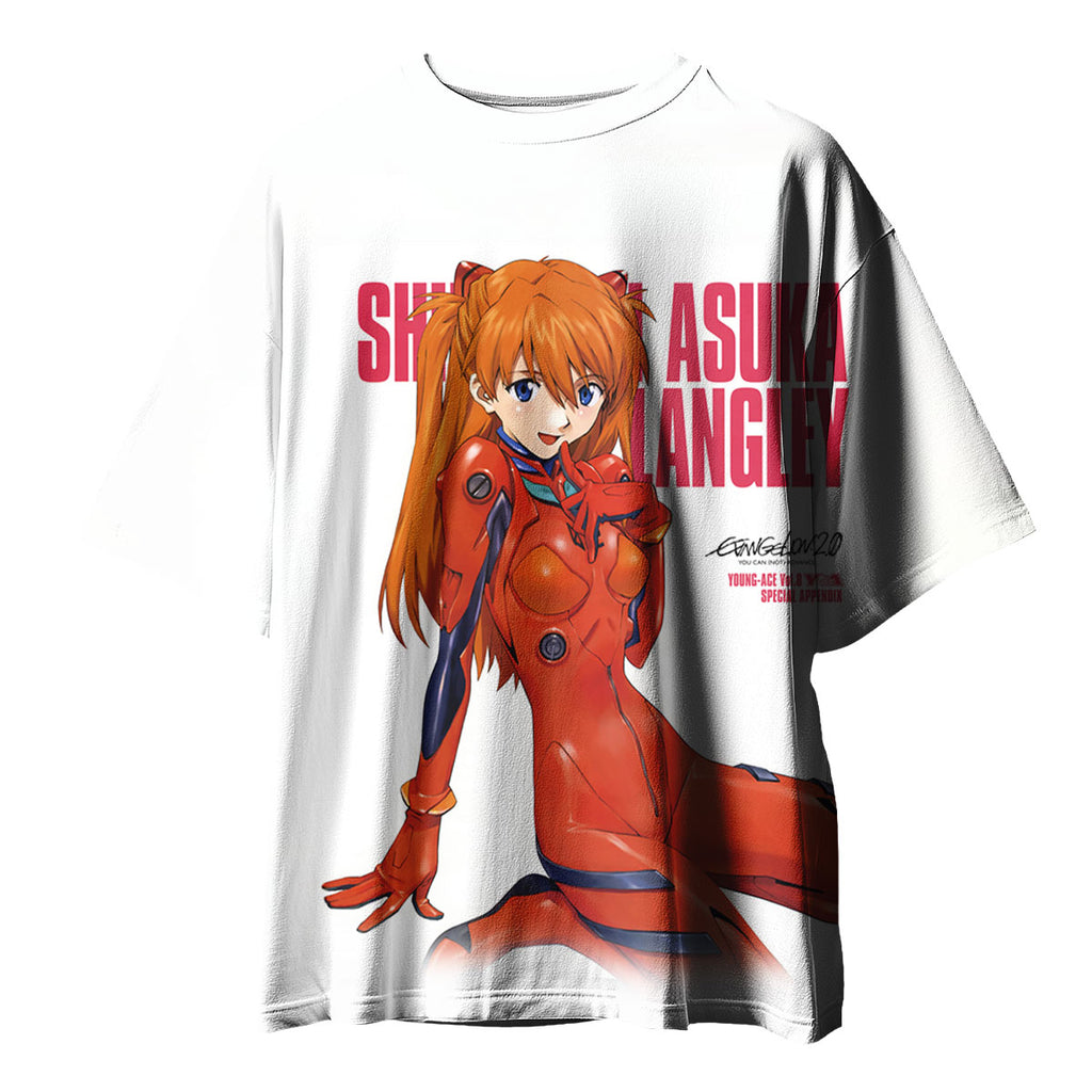 Neongenesisevangelion Asukalangley Battlesuitkneelingdamage Anime Apparel
