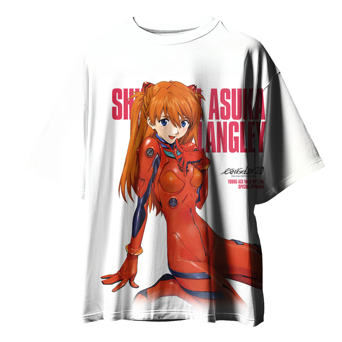 Neongenesisevangelion Asukalangley Battlesuitkneelingdamage Anime Apparel