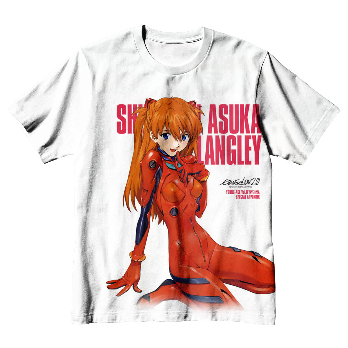 Neongenesisevangelion Asukalangley Battlesuitkneelingdamage Anime Apparel