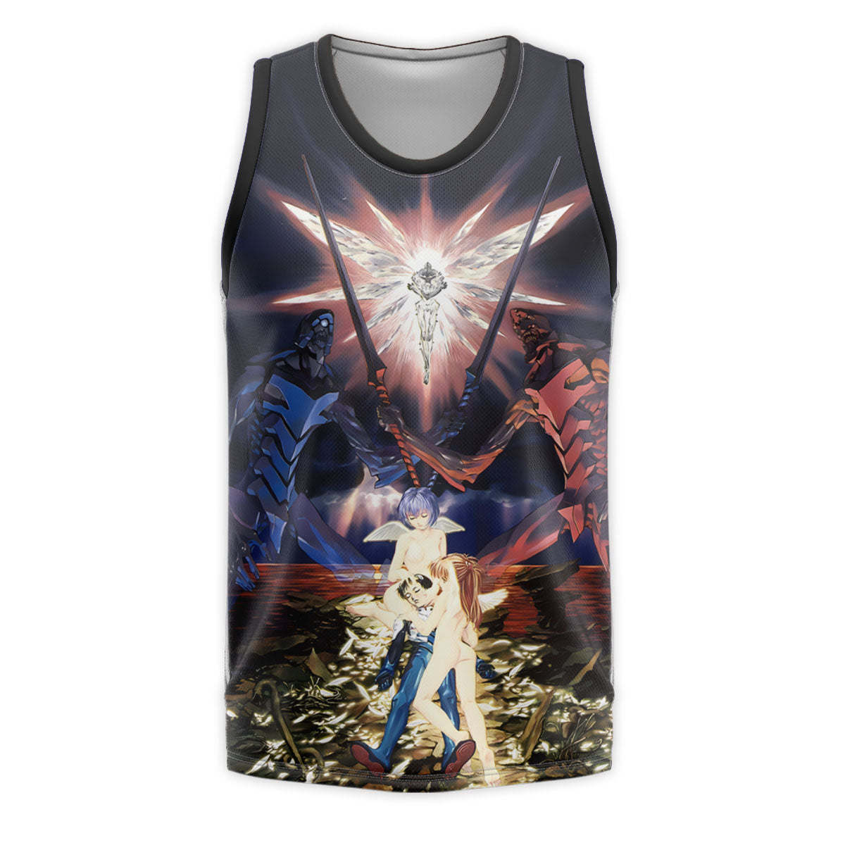 Neongenesisevangelion Asukalangley Postapocalyptic City Ruins Anime Apparel
