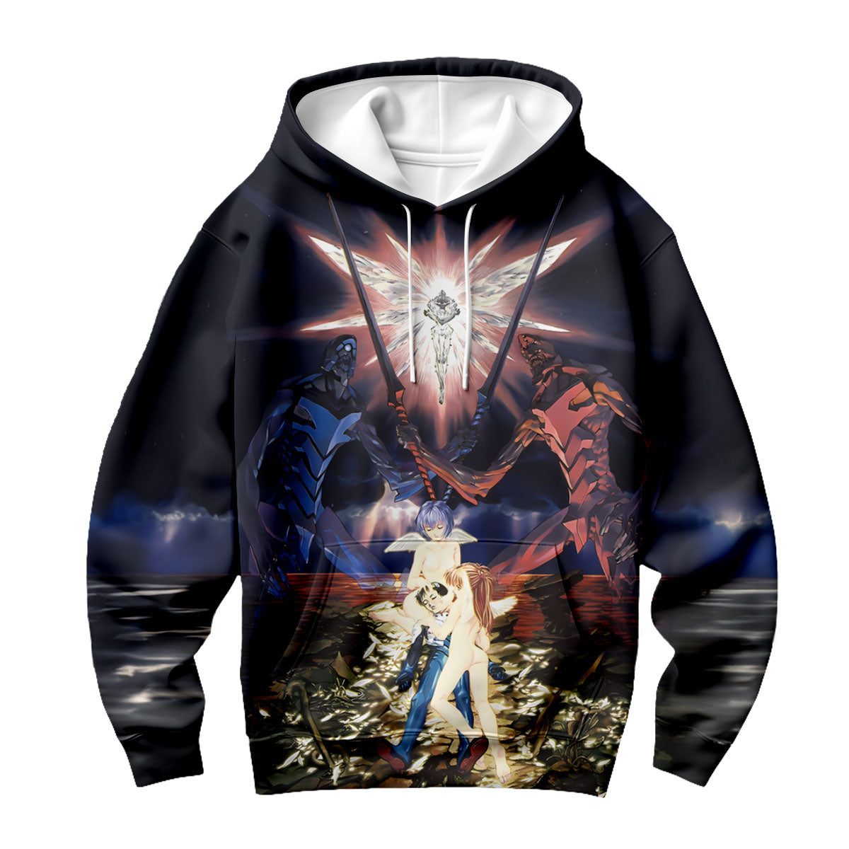 Neongenesisevangelion Asukalangley Postapocalyptic City Ruins Anime Apparel
