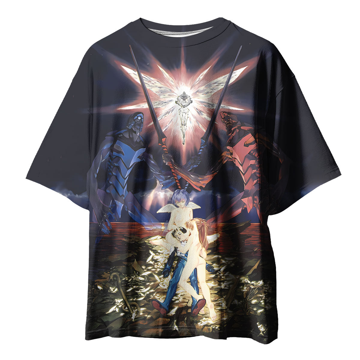 Neongenesisevangelion Asukalangley Postapocalyptic City Ruins Anime Apparel