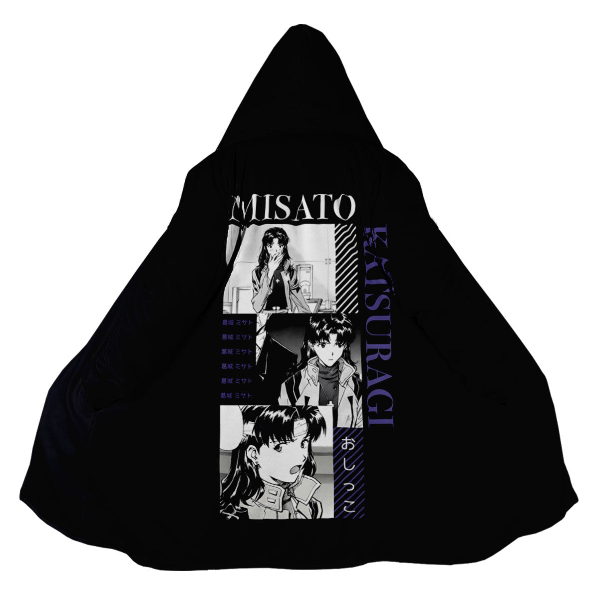 Neongenesisevangelion Misatokatsuragi Collage Art Anime Apparel