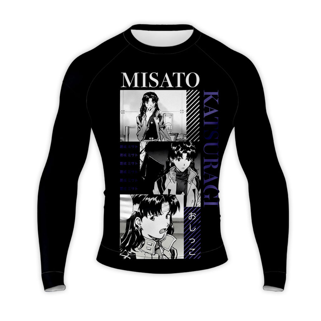 Neongenesisevangelion Misatokatsuragi Collage Art Anime Apparel