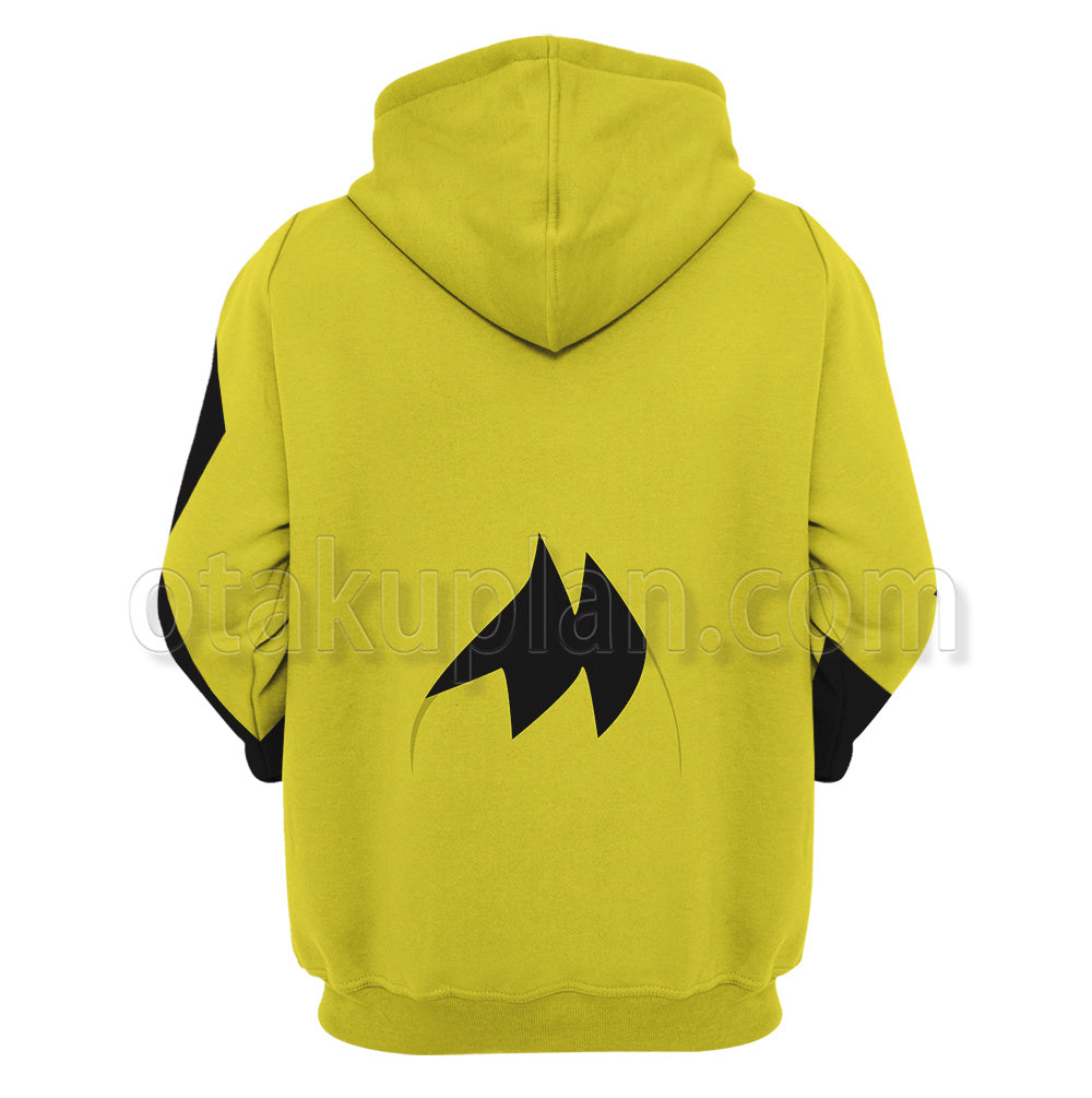 Palworld Grizzbolt Yellow Chariot Cosplay Hoodie