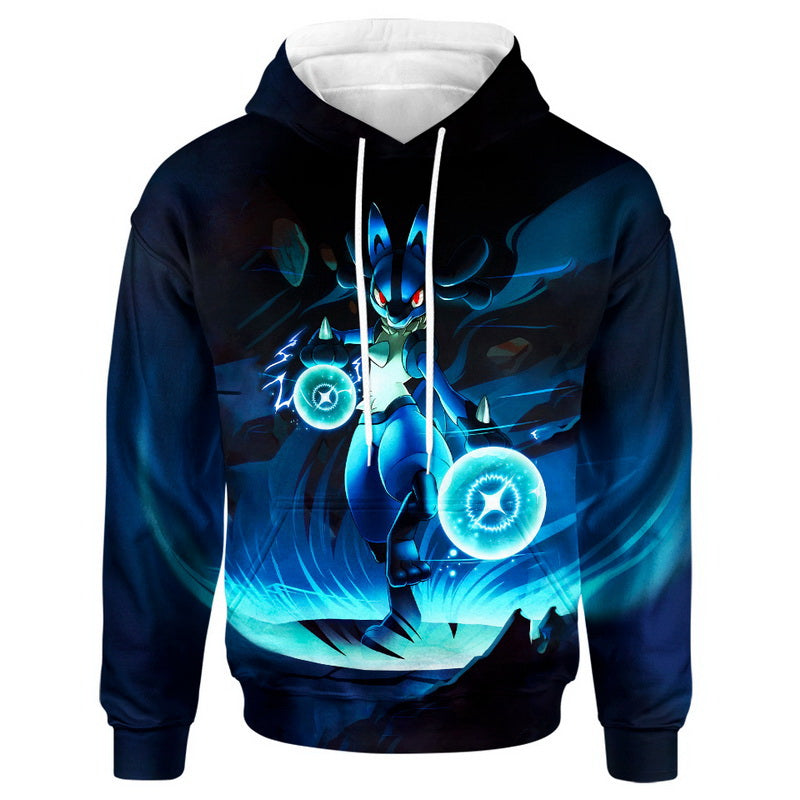 Powerful Lucario Hoodie / T-Shirt