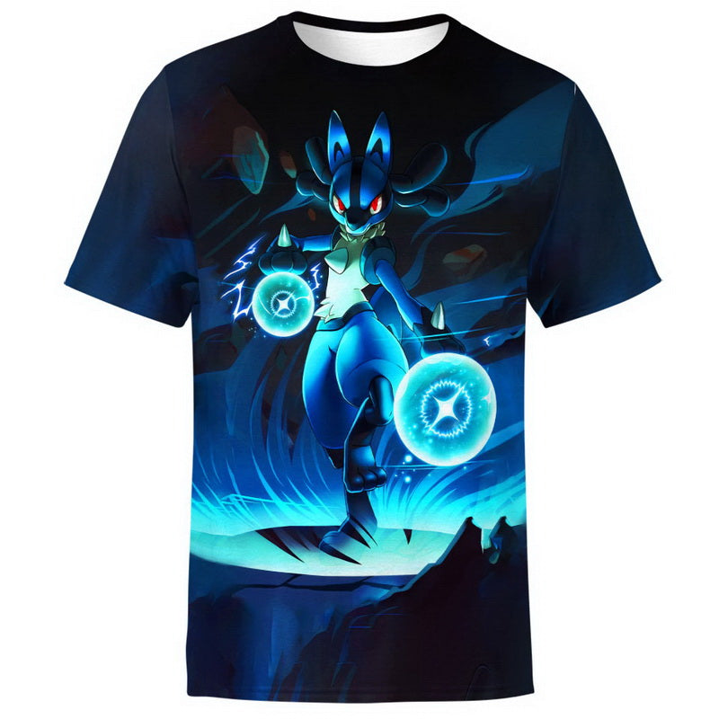 Powerful Lucario Hoodie / T-Shirt