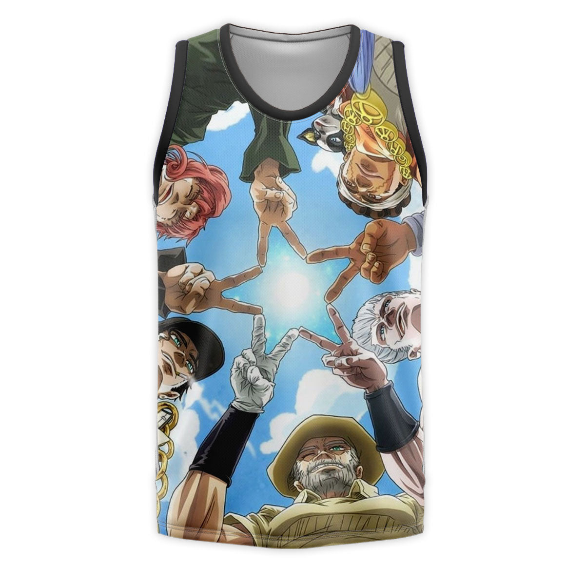 Qiaoqiao Bizarre World Blue Sky Qiaoqiao Standing Under Clear Sky Anime Apparel
