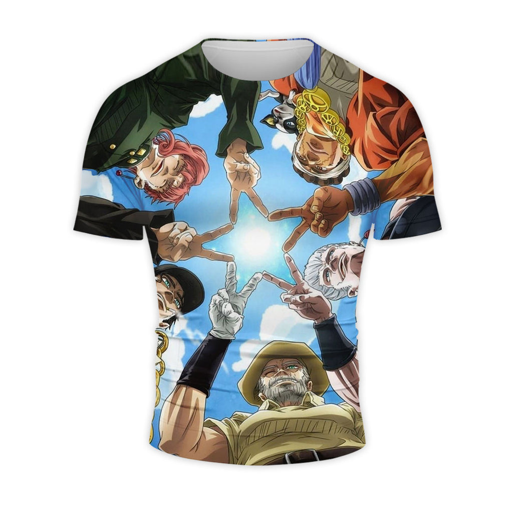 Qiaoqiao Bizarre World Blue Sky Qiaoqiao Standing Under Clear Sky Anime Apparel