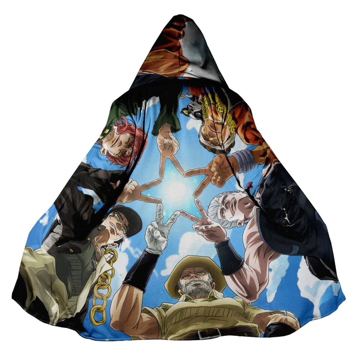 Qiaoqiao Bizarre World Blue Sky Qiaoqiao Standing Under Clear Sky Anime Apparel