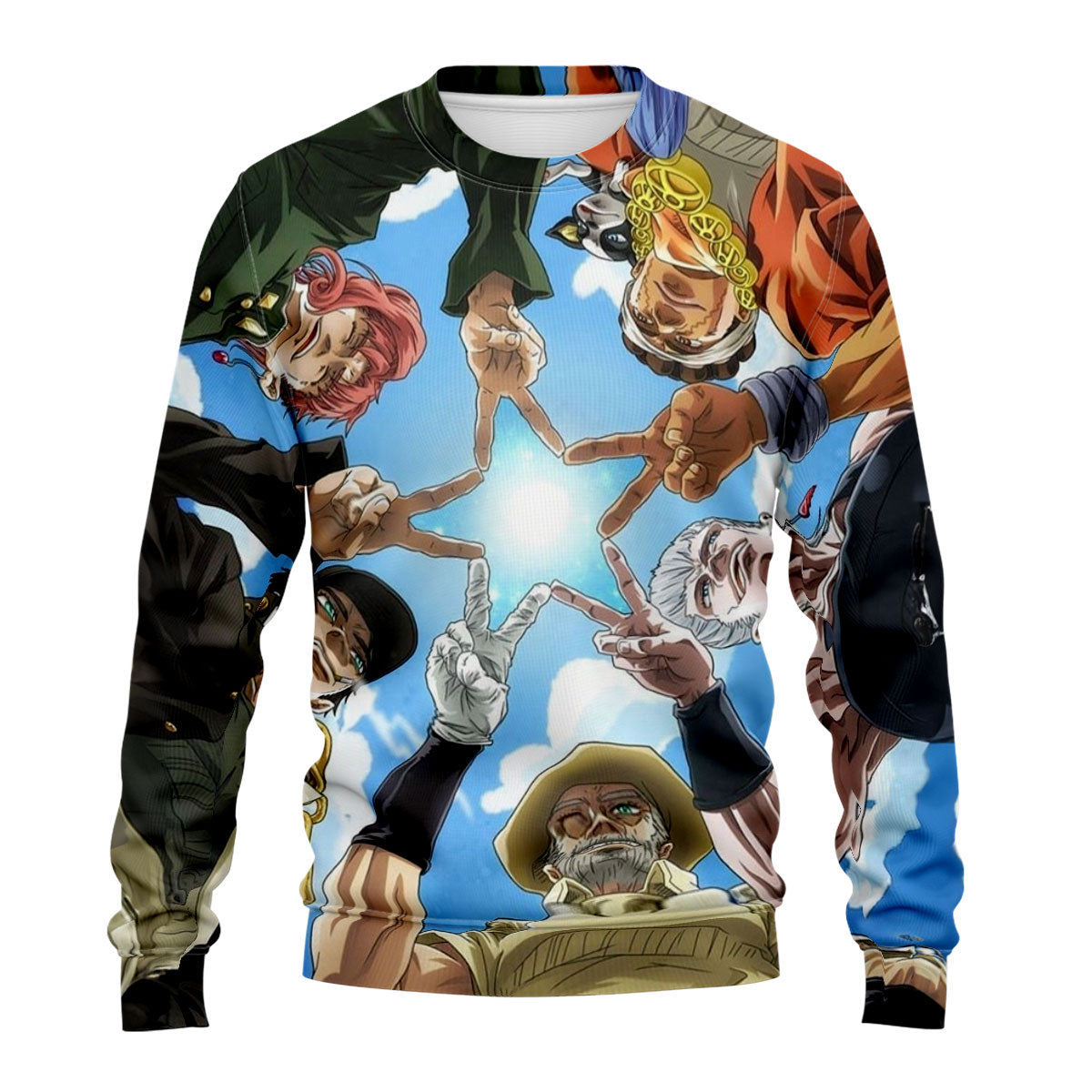 Qiaoqiao Bizarre World Blue Sky Qiaoqiao Standing Under Clear Sky Anime Apparel