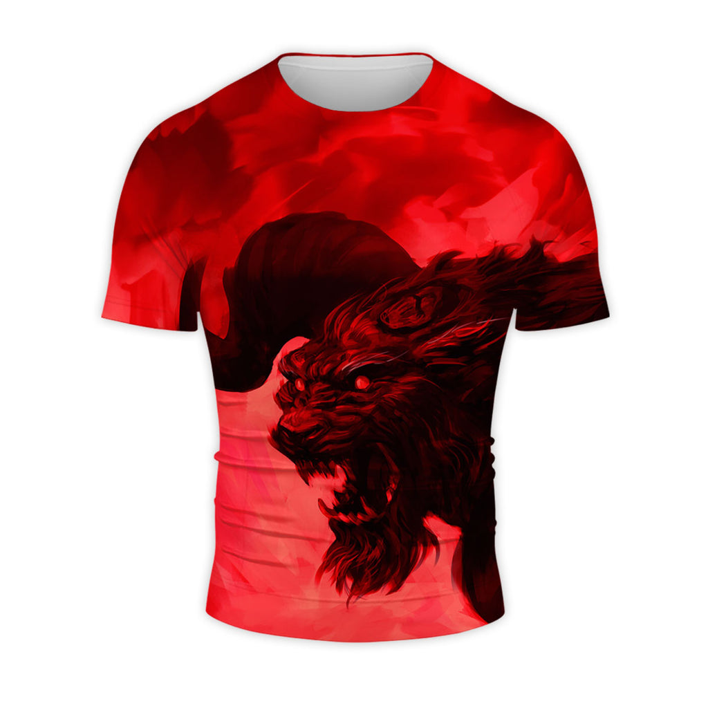 Rage Demon Red Beast Anime Apparel