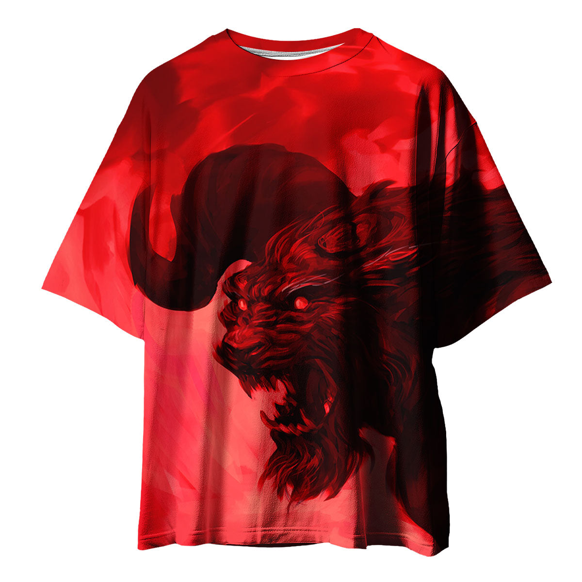 Rage Demon Red Beast Anime Apparel