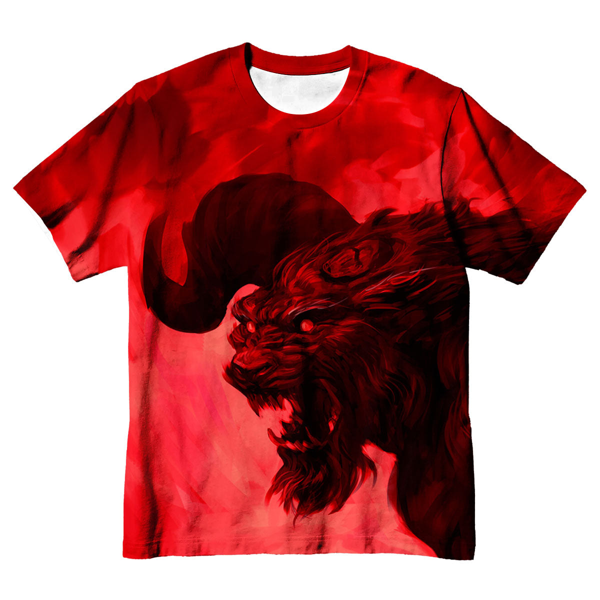 Rage Demon Red Beast Anime Apparel