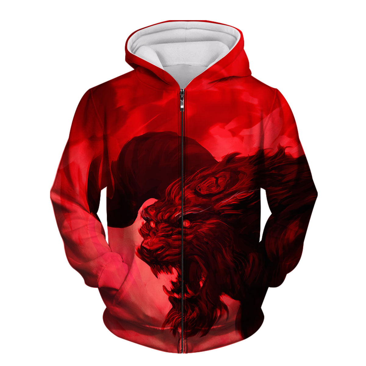 Rage Demon Red Beast Anime Apparel