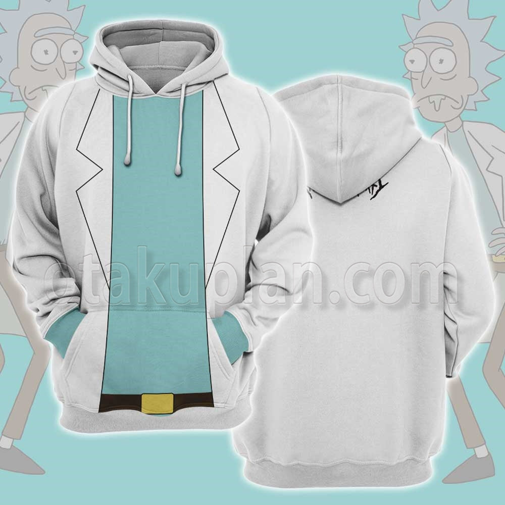 Rick And Morty Rick Sanchez Cosplay Hoodie