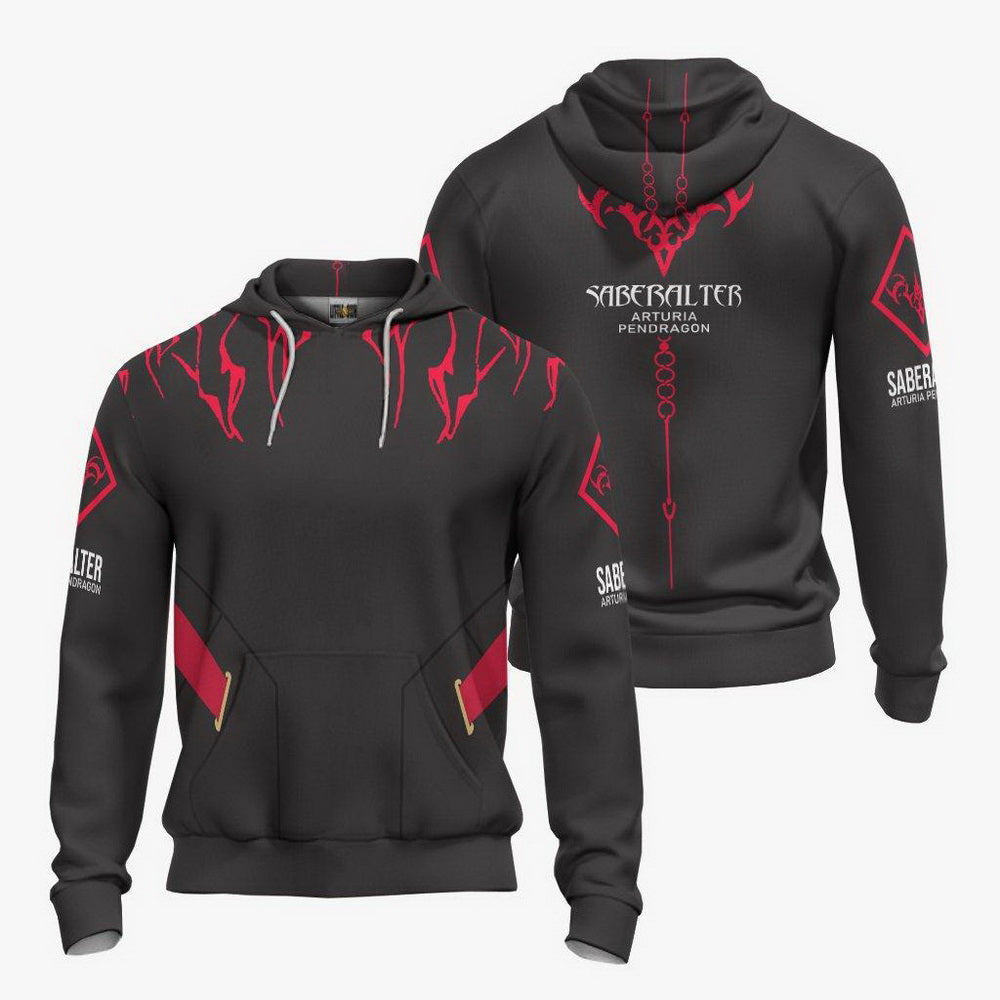 Saber Alter Free Style Casual Custom Fate Grand Order Hoodie Shirts