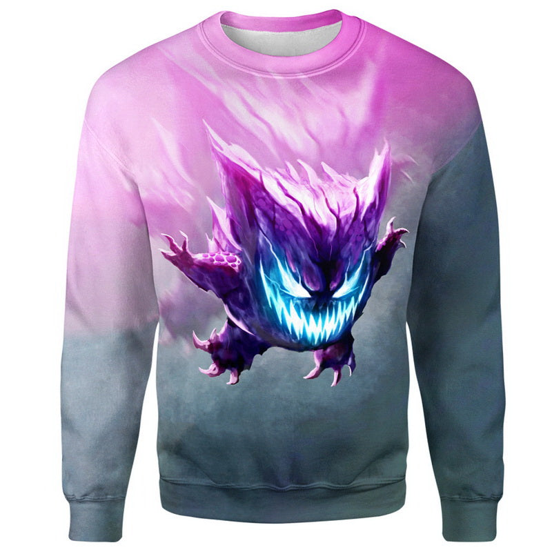Scary Gengar Hoodie / T-Shirt