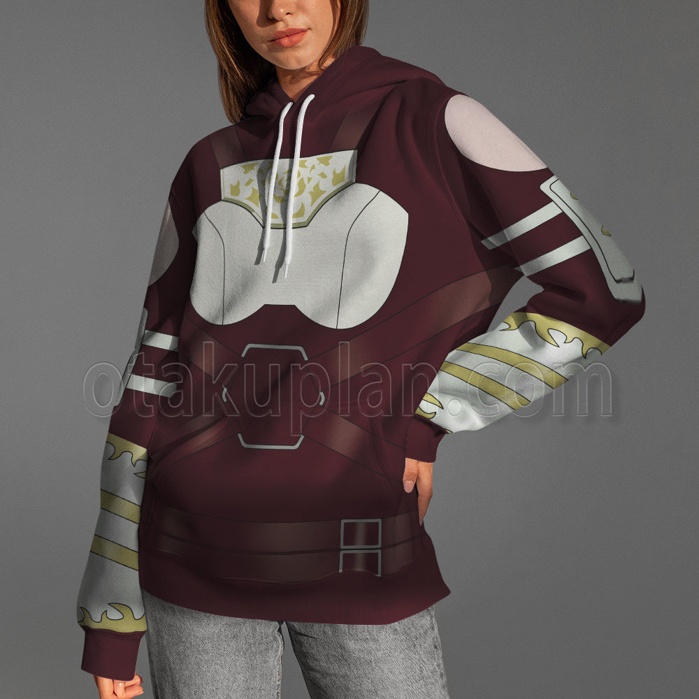 Shangri-La Frontier Towa Amane Battle Suit Cosplay Hoodie