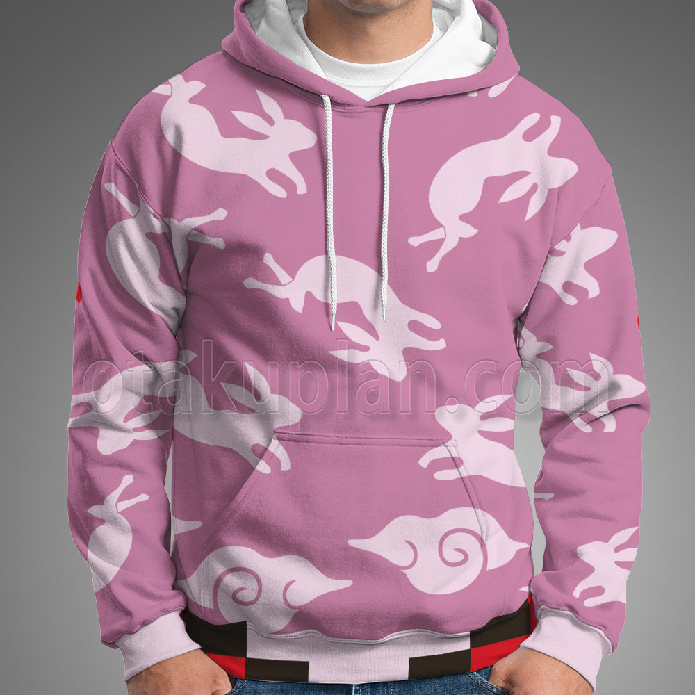 Shangri-La Frontier Vysache Bunny Print Cosplay Hoodie