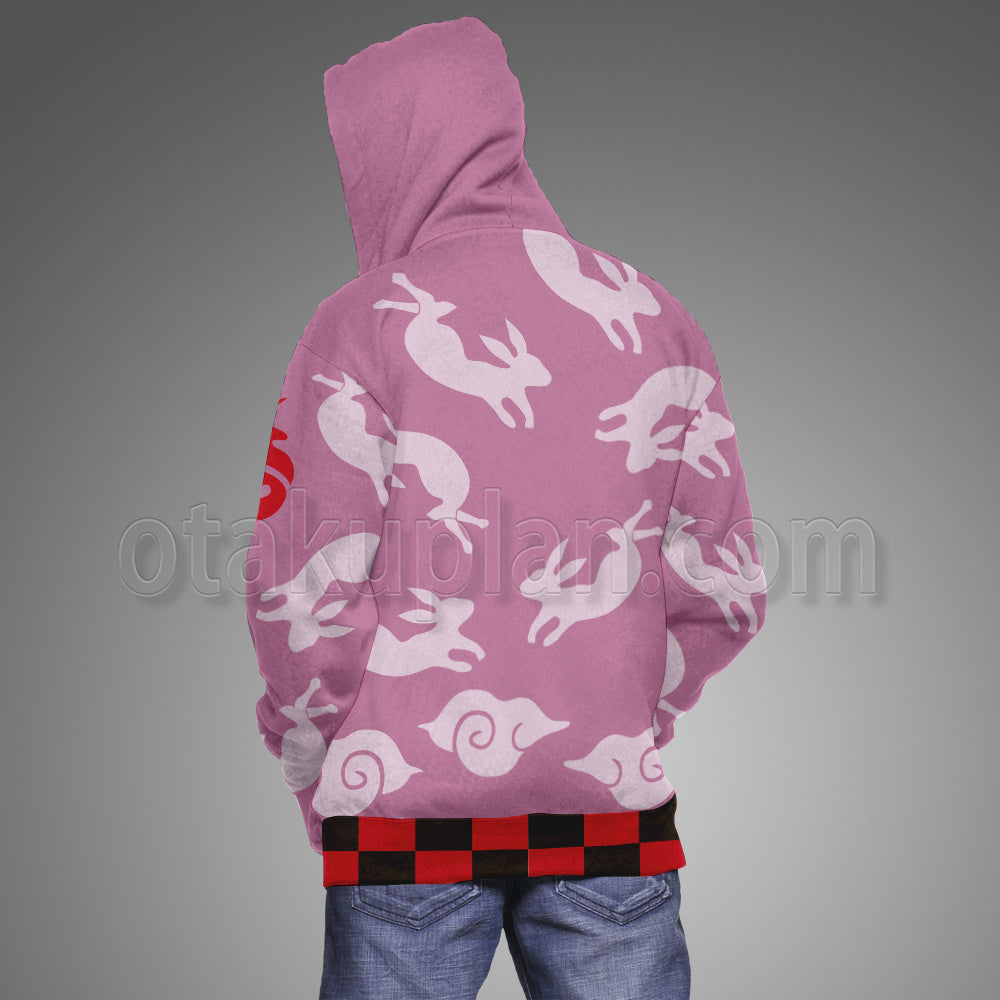 Shangri-La Frontier Vysache Bunny Print Cosplay Hoodie
