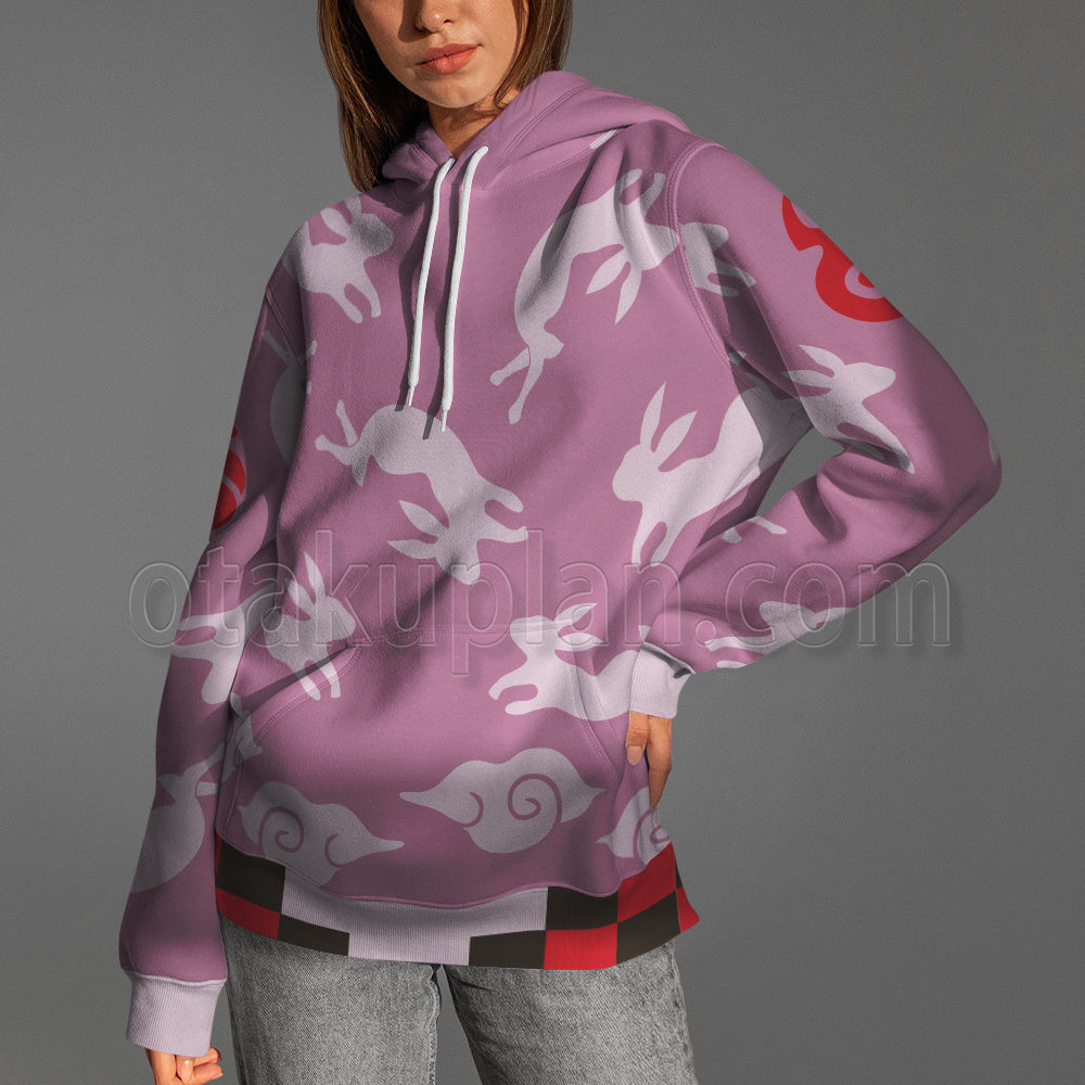 Shangri-La Frontier Vysache Bunny Print Cosplay Hoodie