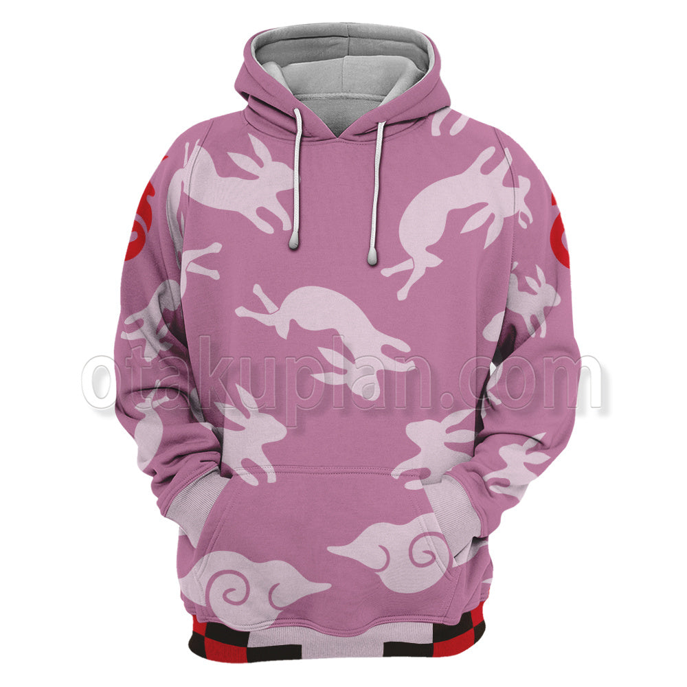 Shangri-La Frontier Vysache Bunny Print Cosplay Hoodie