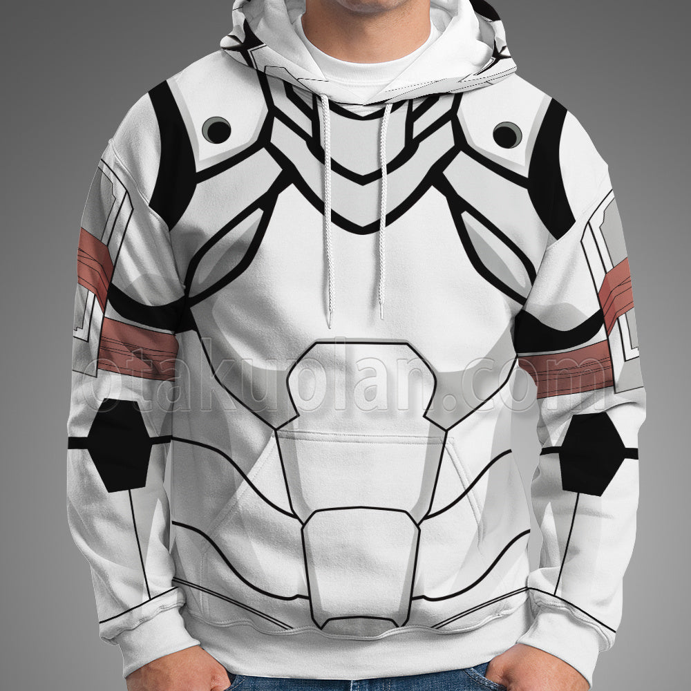 Shangri-La Frontier Wezaemon The Tombguard Cosplay Hoodie