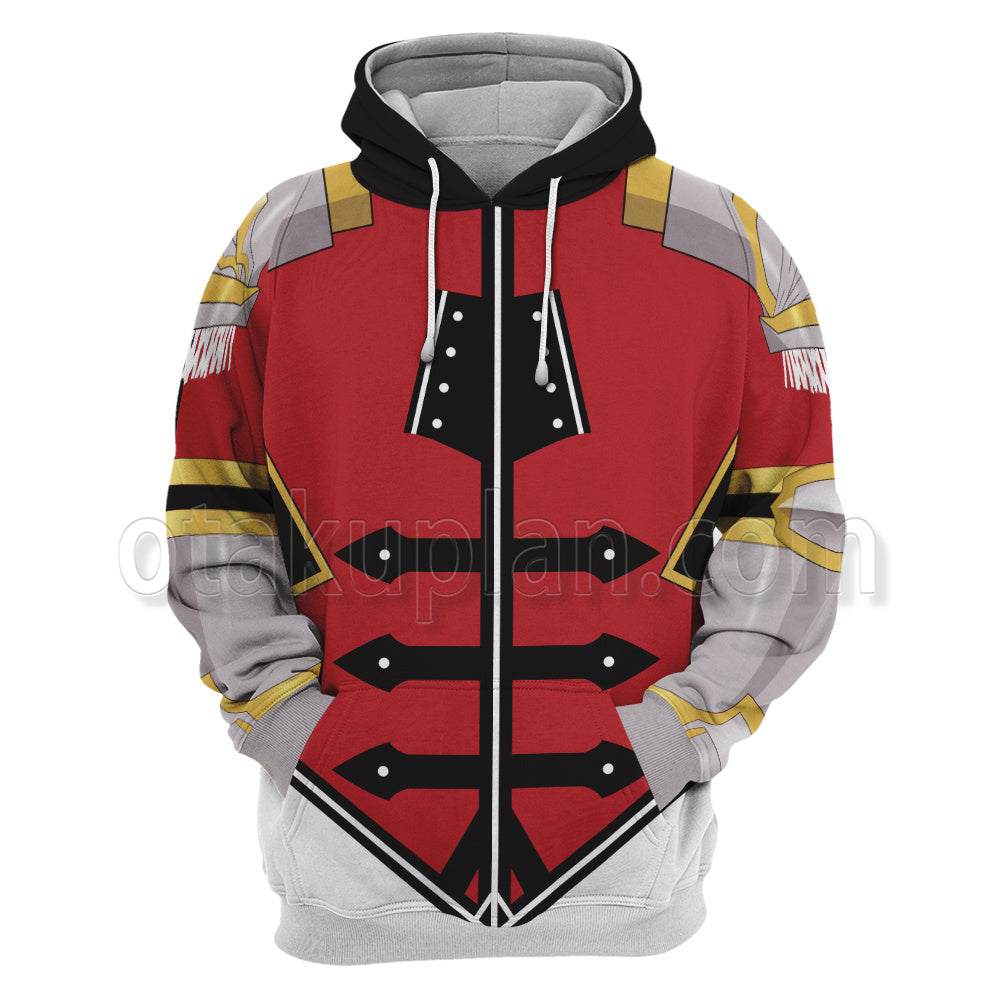 Anime Hae-In Cha Red Battle Suit Cosplay Hoodie