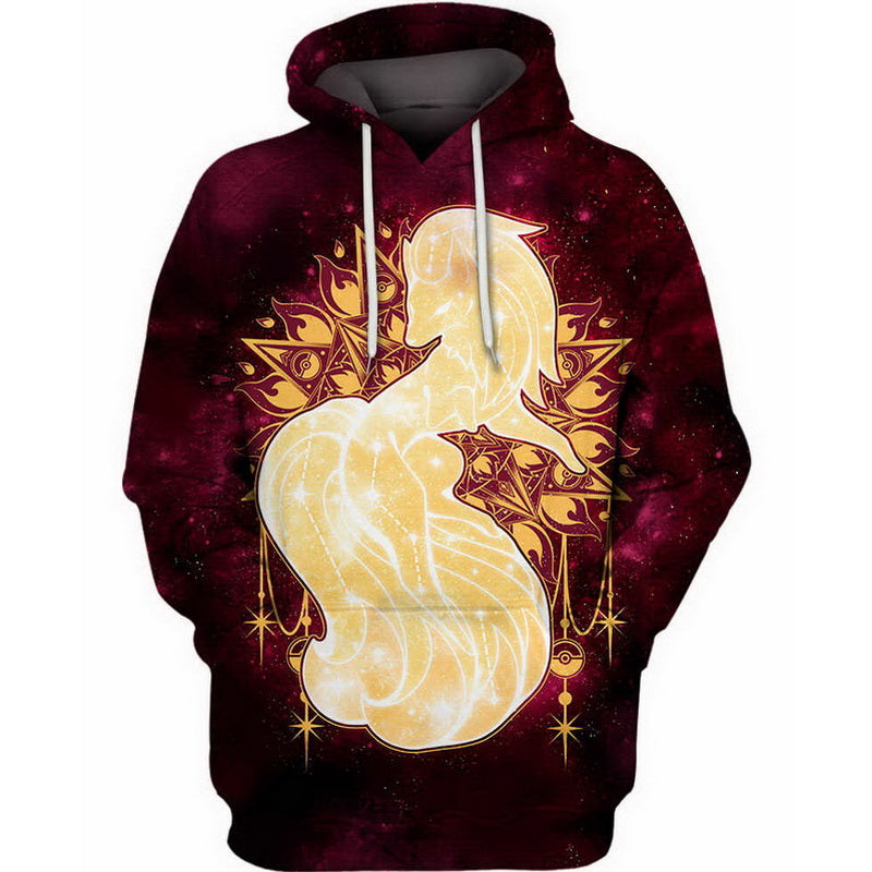 Starry Ninetales Hoodie / T-Shirt