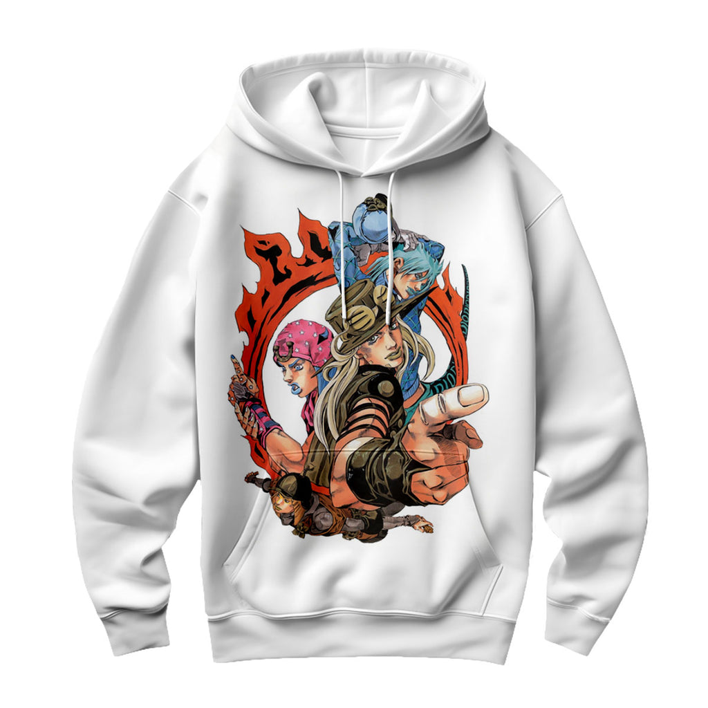 Steel Ball Run Gyro Zeppeli Spinning Steel Balls On Horseback Anime Apparel