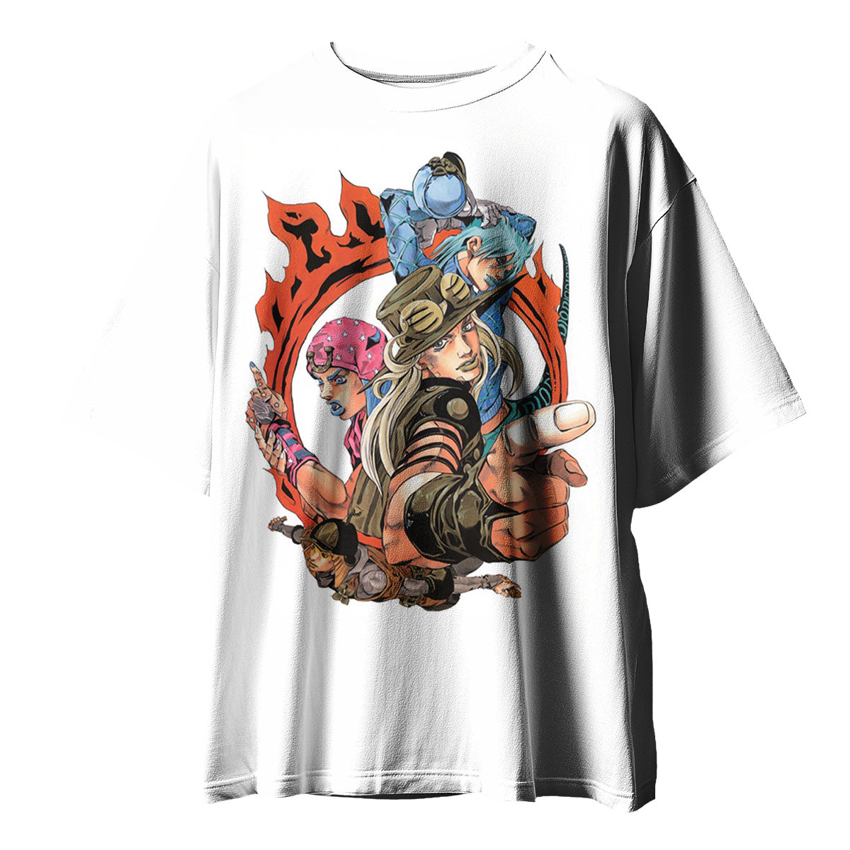 Steel Ball Run Gyro Zeppeli Spinning Steel Balls On Horseback Anime Apparel