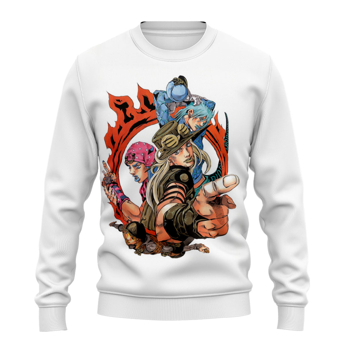 Steel Ball Run Gyro Zeppeli Spinning Steel Balls On Horseback Anime Apparel