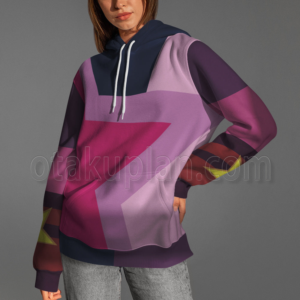 Steven Universe Garnet Cool Gemsonas Star Pattern Cosplay Hoodie