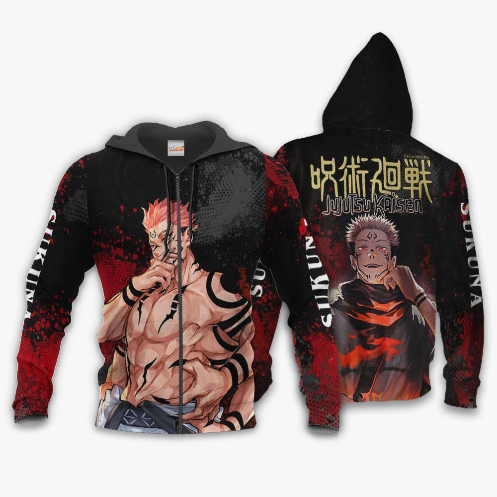 Sukuna Anime Hoodie Shirts