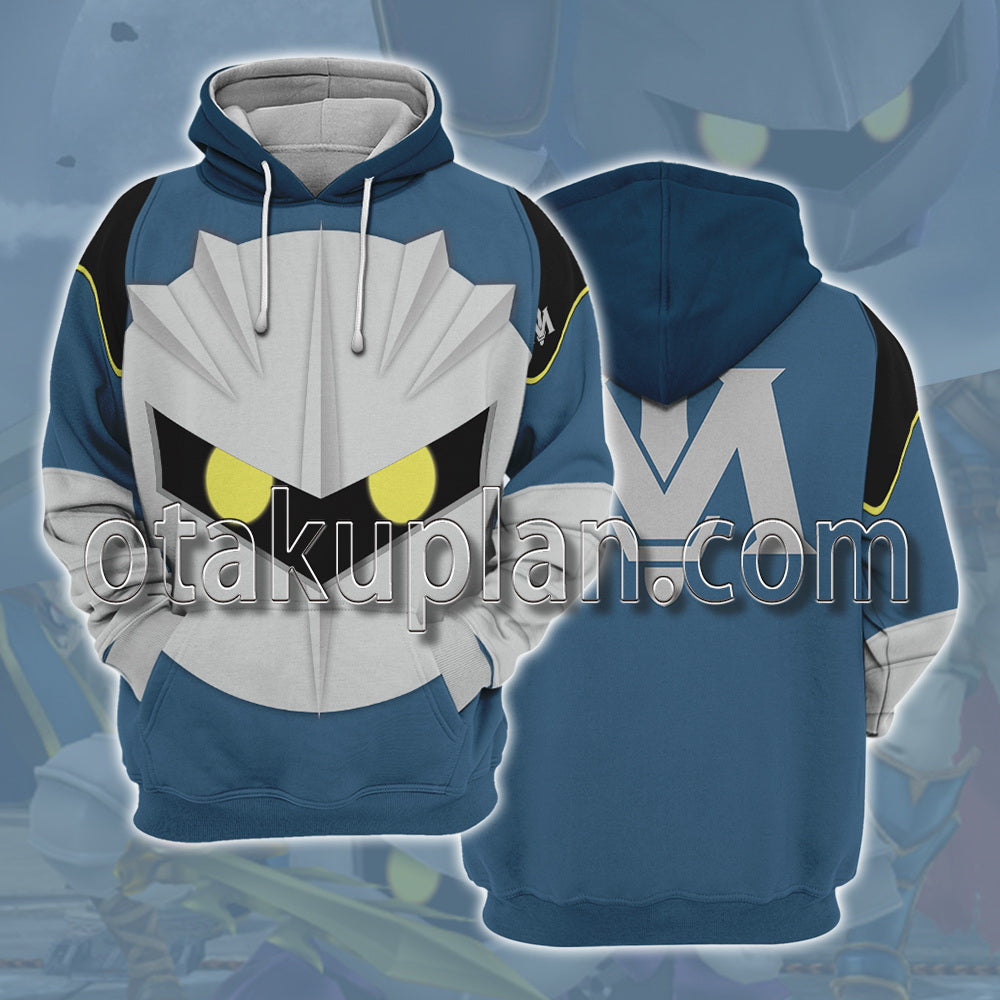 Super Smash Bros Kirby Meta Knight Leader Cosplay Hoodie