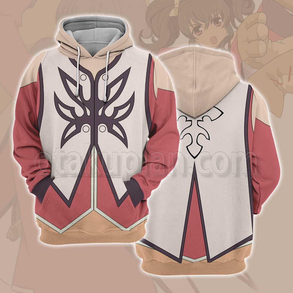 Tales Of Abyss Anise Tatlin Battle Suit Cosplay Hoodie