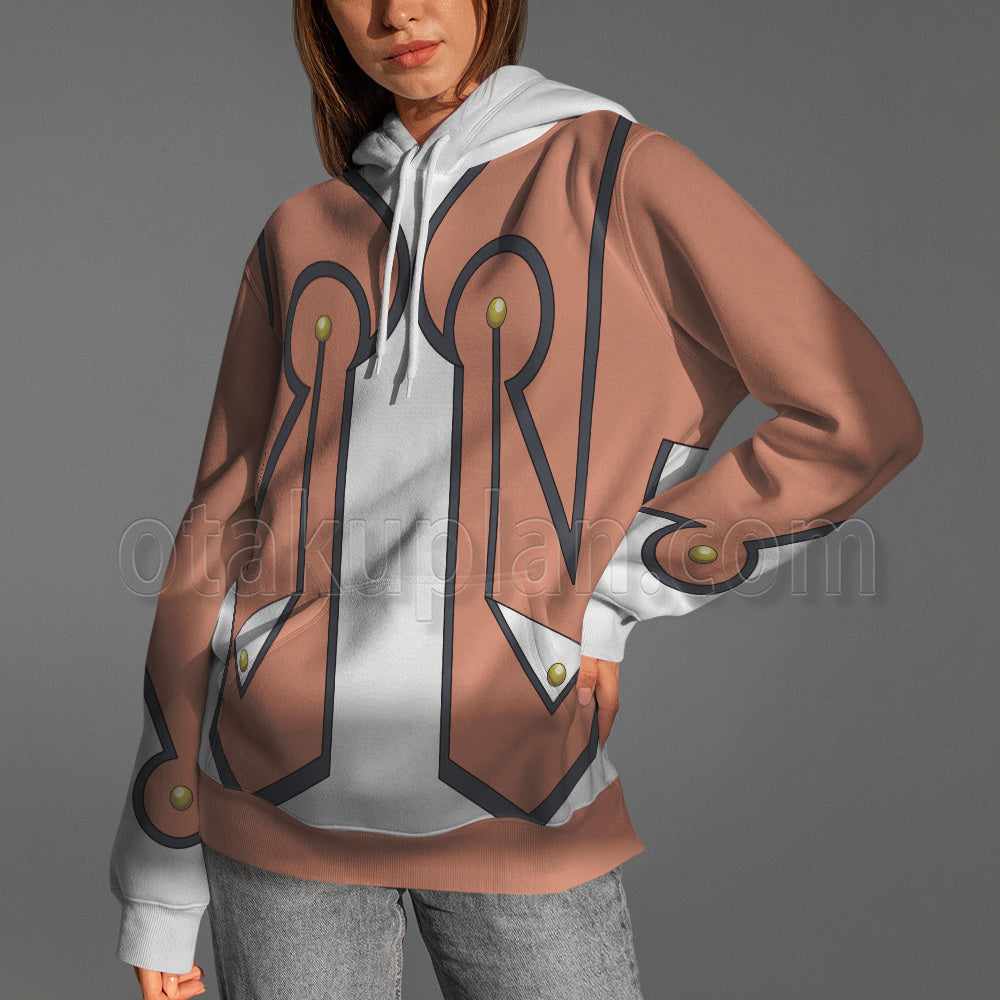Tales Of Symphonia Raine Sage Concept Battle Suit Cosplay Hoodie