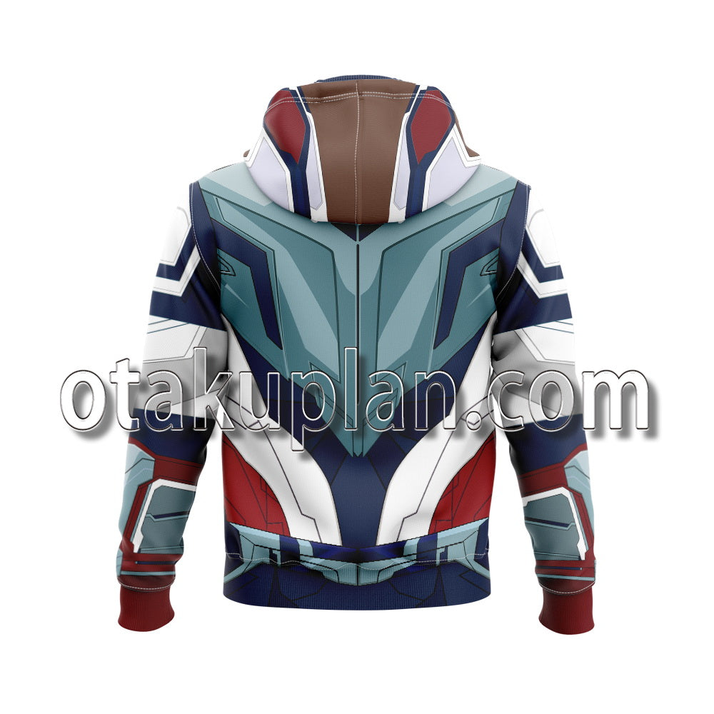 Brave New World Sam Captain Hero Cosplay Hoodie