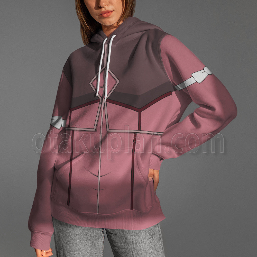 The Strongest Tank S Labyrinth Raids Manicia Pink Cosplay Hoodie