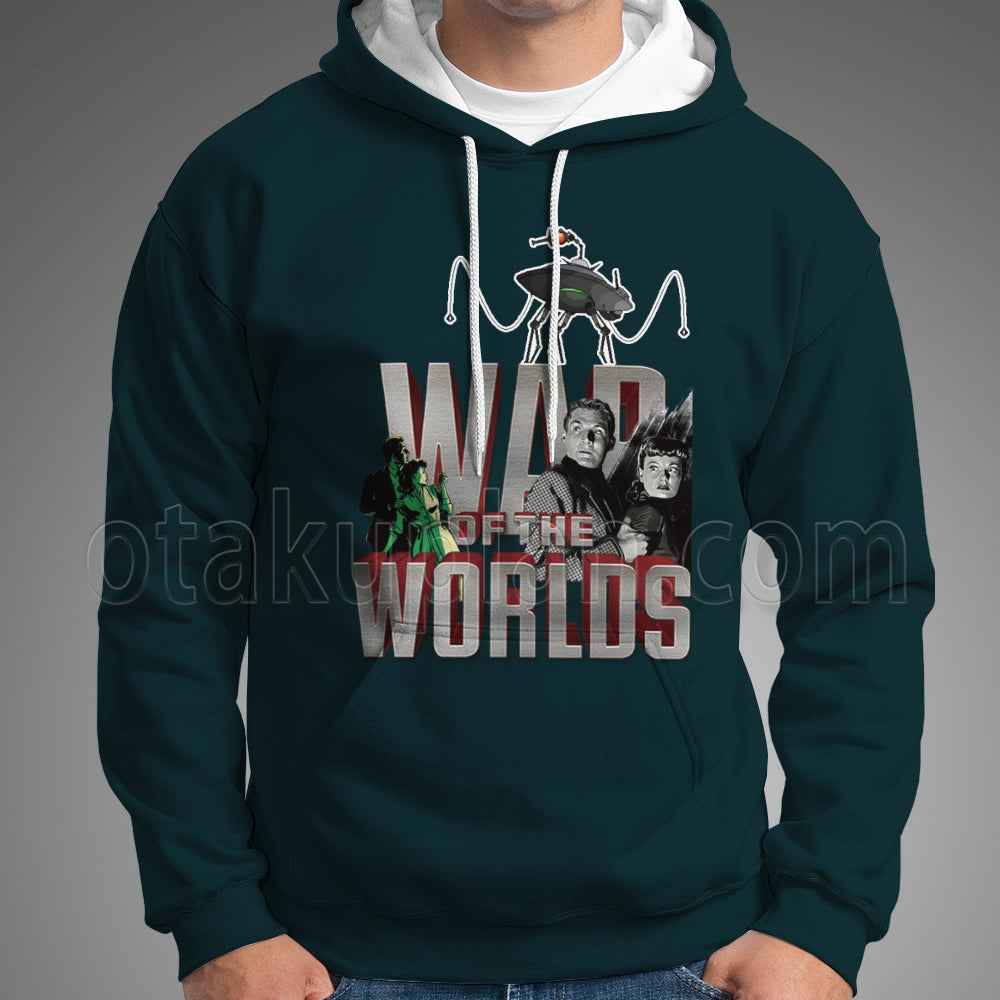 The War Of The Worlds 1953 Alien Green Hoodie