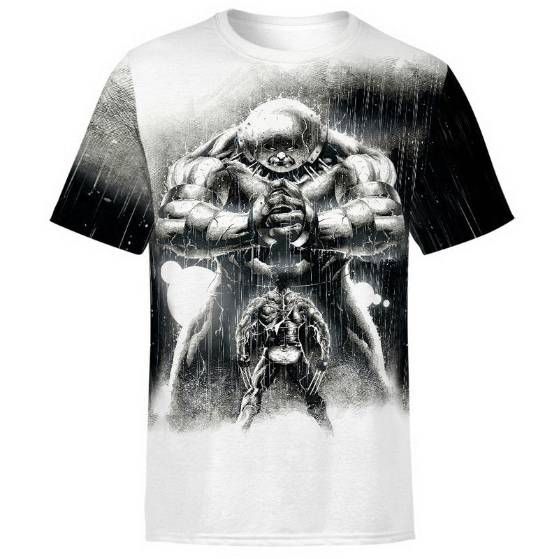 The Wolverine And Juggernaut Battle Hoodie / T-Shirt