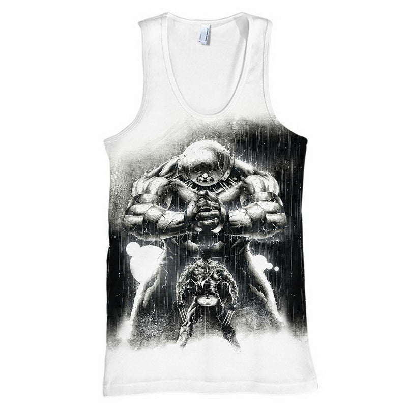 The Wolverine And Juggernaut Battle Hoodie / T-Shirt