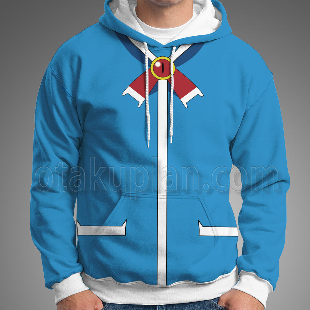 Welcome To Demon Schoo Iruma Suzuki Blue Cosplay Hoodie