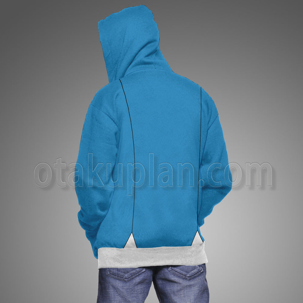 Welcome To Demon Schoo Iruma Suzuki Blue Cosplay Hoodie