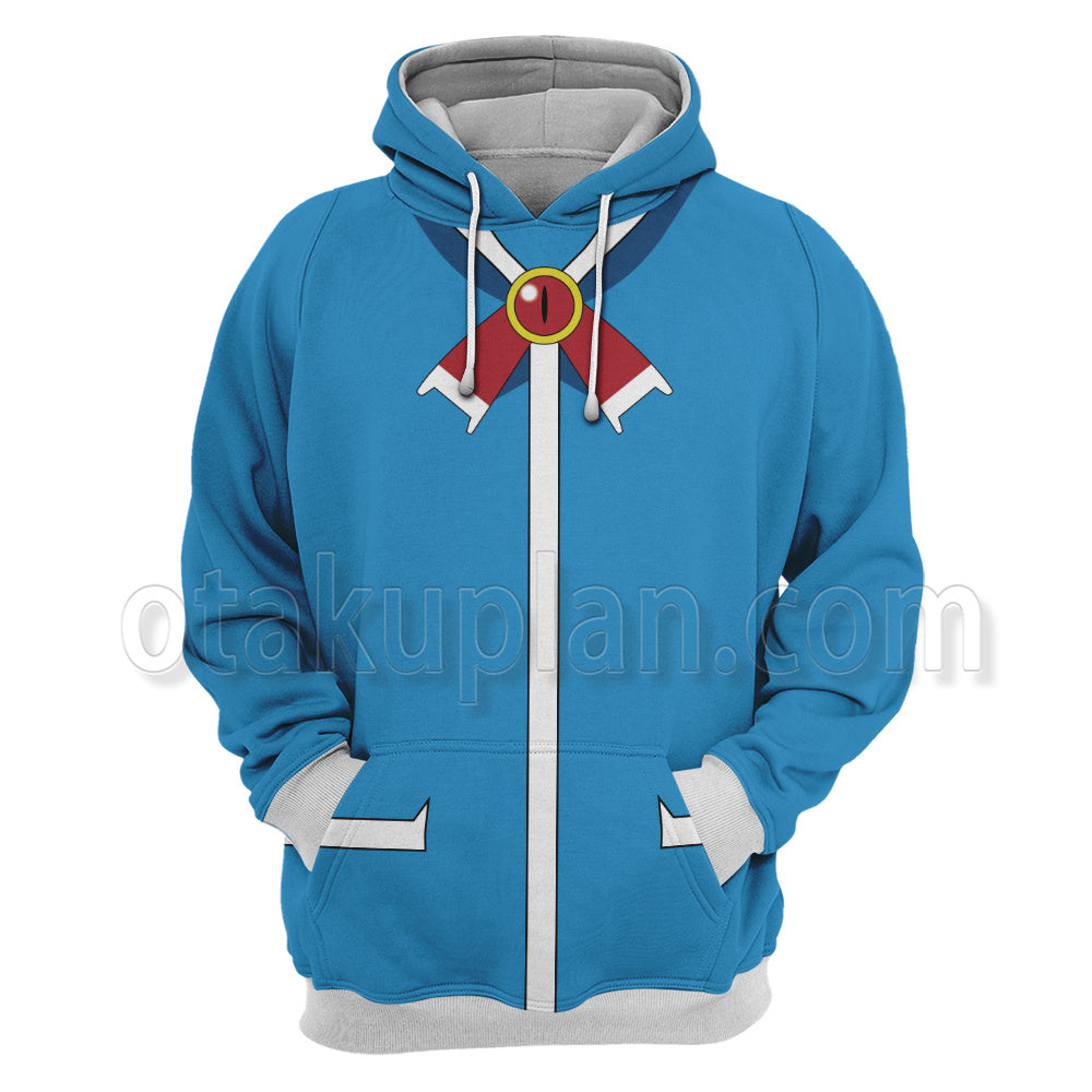 Welcome To Demon Schoo Iruma Suzuki Blue Cosplay Hoodie