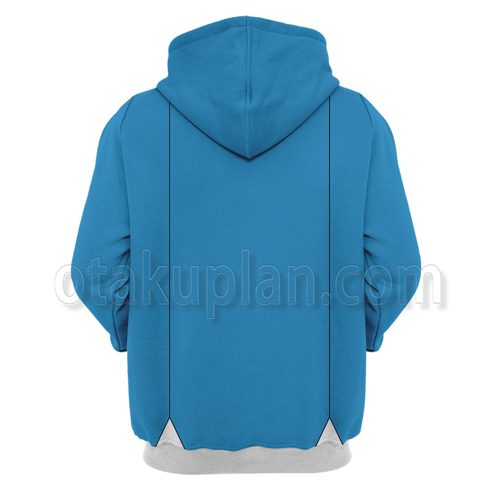 Welcome To Demon Schoo Iruma Suzuki Blue Cosplay Hoodie