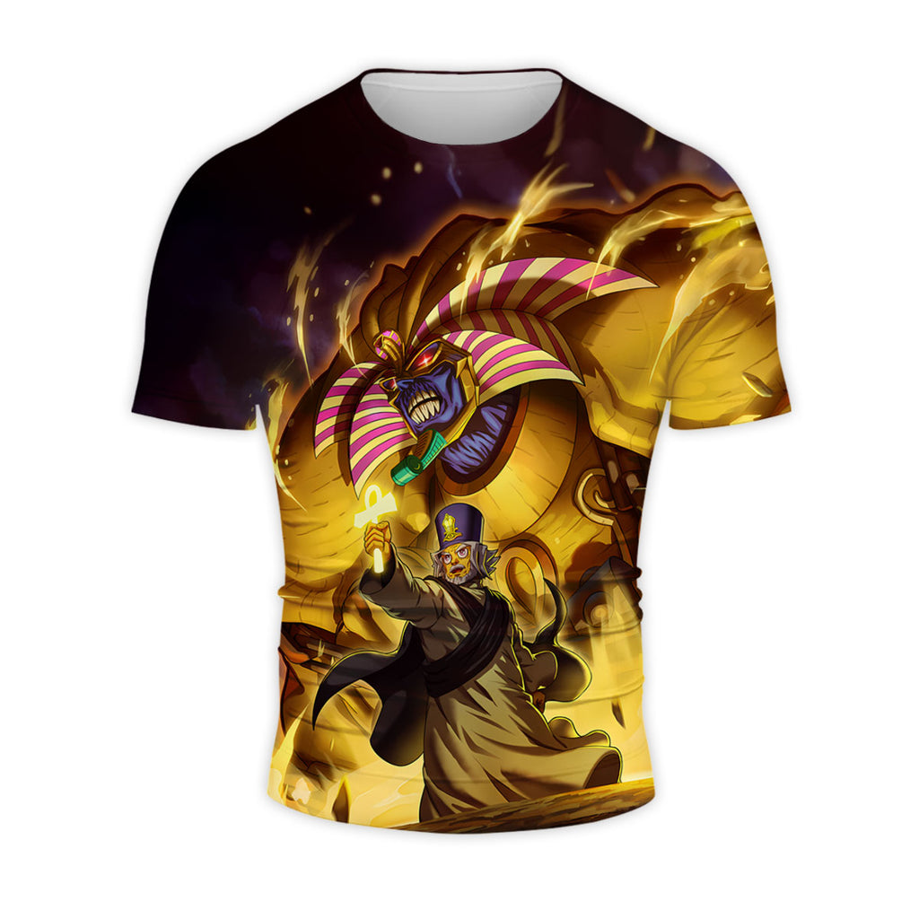 Yugioh Akhenaden Invoking Exodia Contract With Dark Magic Anime Apparel