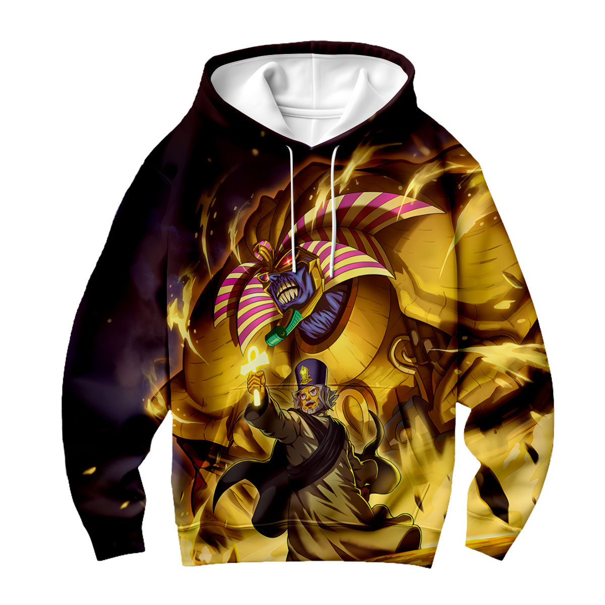 Yugioh Akhenaden Invoking Exodia Contract With Dark Magic Anime Apparel