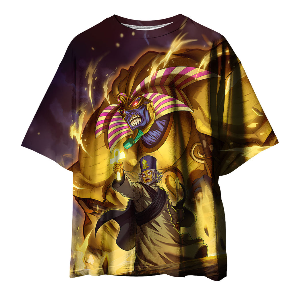 Yugioh Akhenaden Invoking Exodia Contract With Dark Magic Anime Apparel
